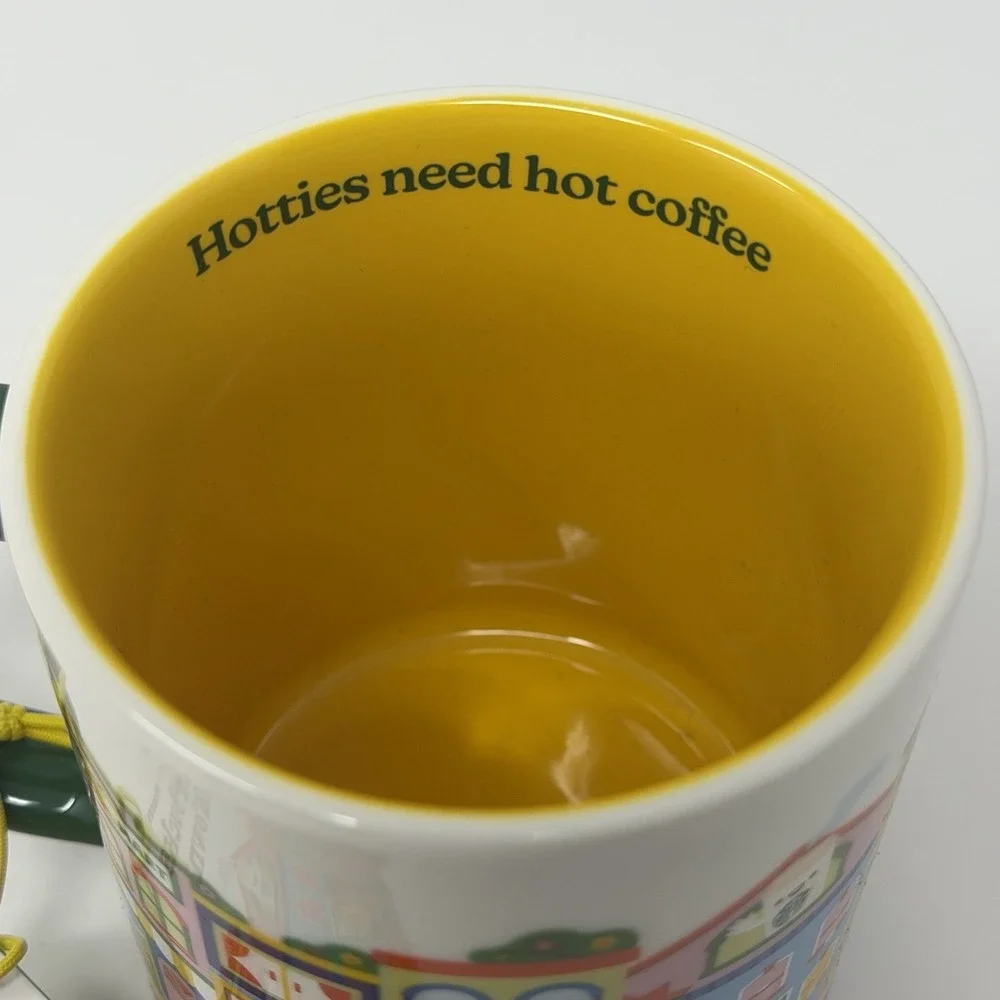 Starbucks Singapore Talking Toes Town Mug w/ Stirrer 30th Anniversary 2026 Rare‎